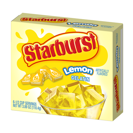 Starburst Lemon Gelatin - Sweet Dreams