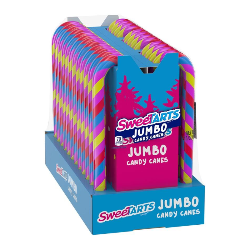 SweeTarts Jumbo Candy Canes