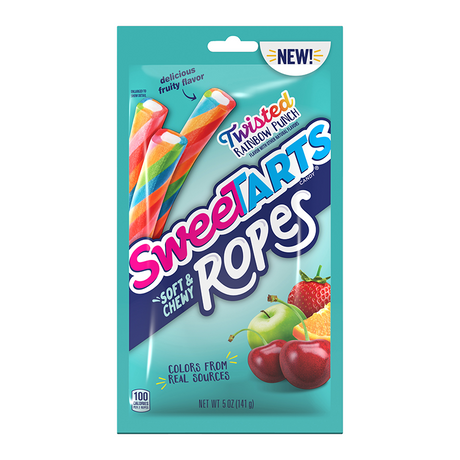 SweeTarts Ropes Twisted Rainbow Punch (99g) - Sweet Dreams