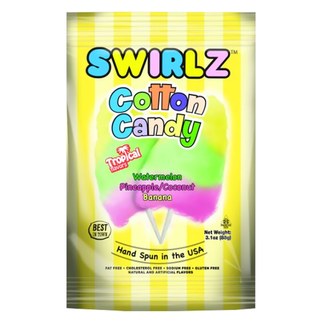 Swirlz Tropical Cotton Candy - Sweet Dreams