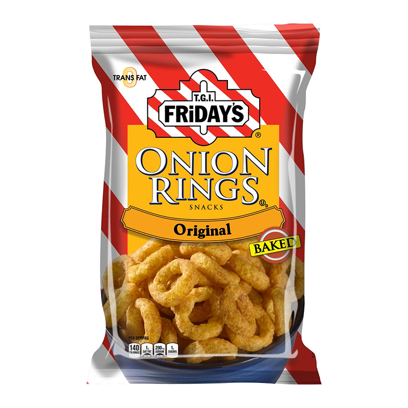 TGI Fridays Onion Rings Baked Snacks