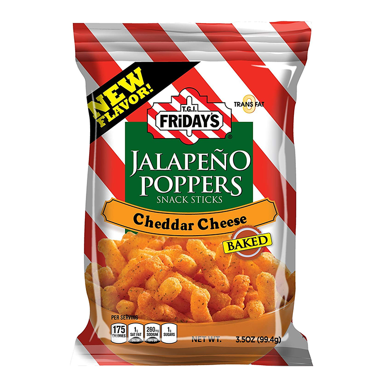 TGI Fridays Jalapeno Poppers Snack Sticks - Sweet Dreams