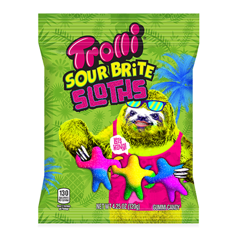 Trolli Sour Brite Sloths (120g) - Sweet Dreams