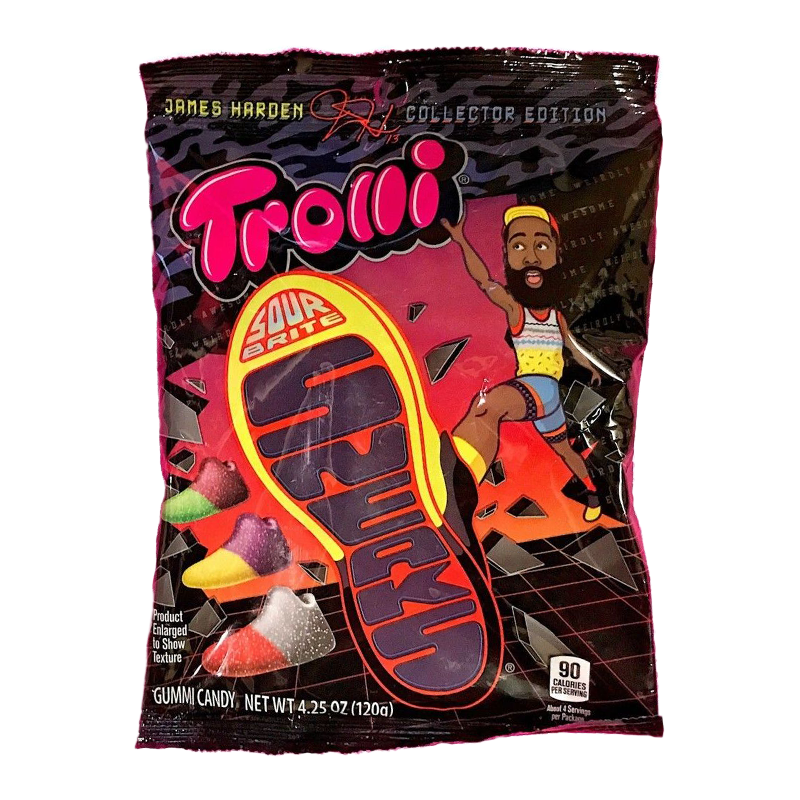 Trolli James Harden Sour Sneaks (120g) - Sweet Dreams