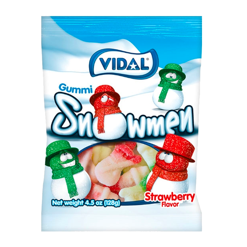 Vidal Gummi Sugared Snowmen