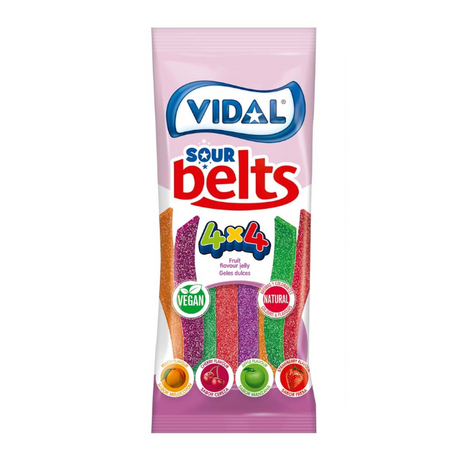 Vidal Vegan Sour Belts - Sweet Dreams