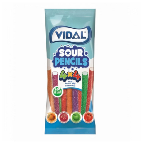 Vidal Vegan Sour Pencils - Sweet Dreams