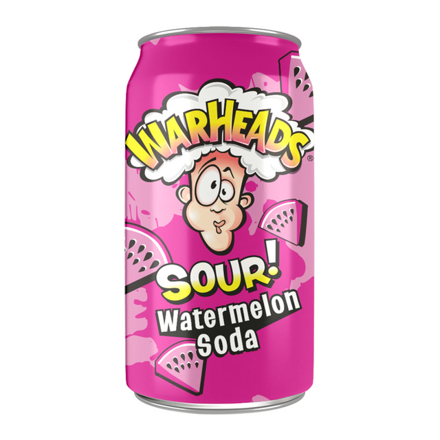 Warheads SOUR! Watermelon Soda - Sweet Dreams