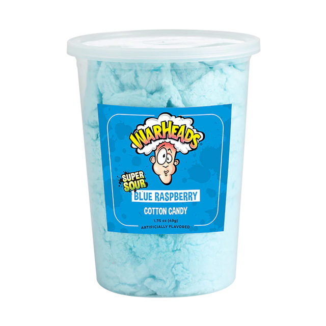 Warheads Blue Raspberry Cotton Candy - Sweet Dreams