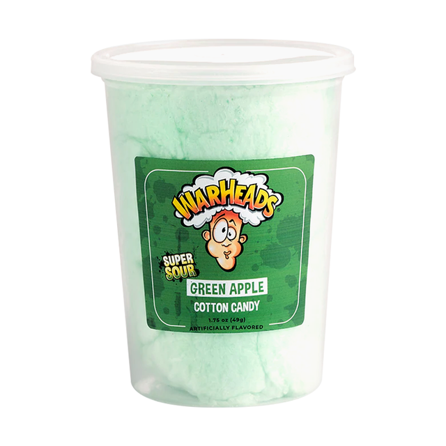 Warheads Green Apple Cotton Candy - Sweet Dreams