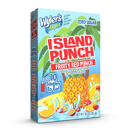 Wyler's Light Singles To Go Island Punch Fruity Red Punch - Sweet Dreams